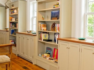 Custom Built-in Storage and Bookcases