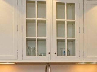 Custom Overhead Cabinets and Lighting