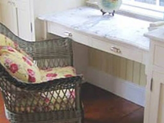 Small Desk in a Kitchen
